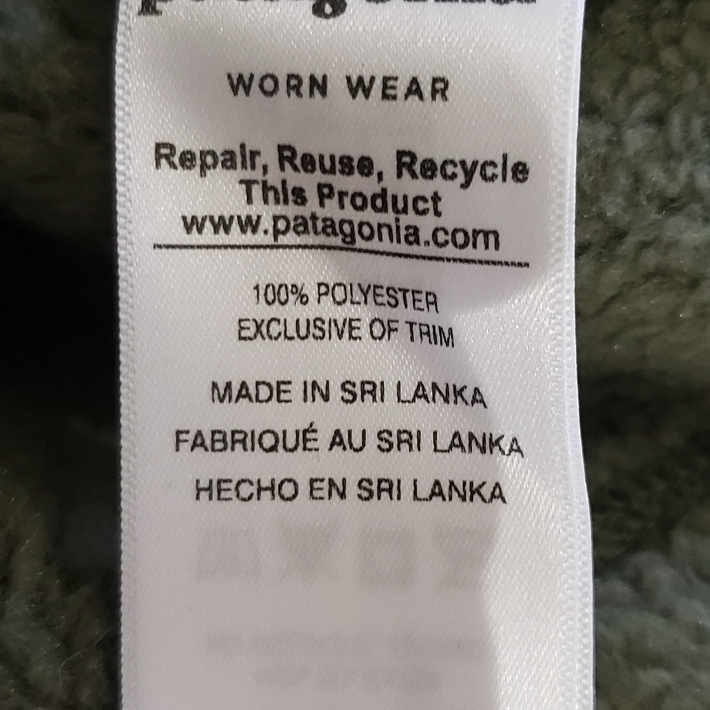NWOT WOMEN'S PATAGONIA RETRO PILE FLEECE VEST SIZE EXTRA SMALL. - Picture 7 of 10